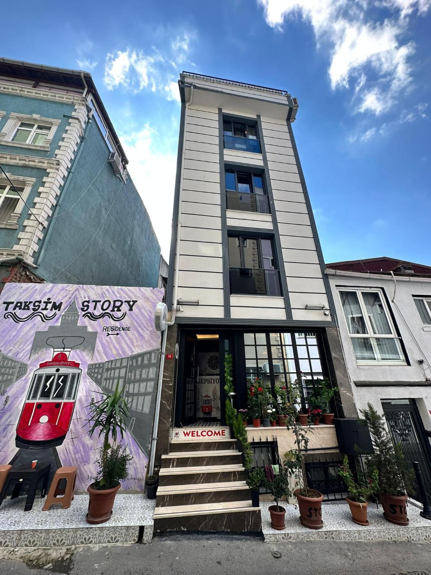 Taksim Story Residence Istanboel Buitenkant foto